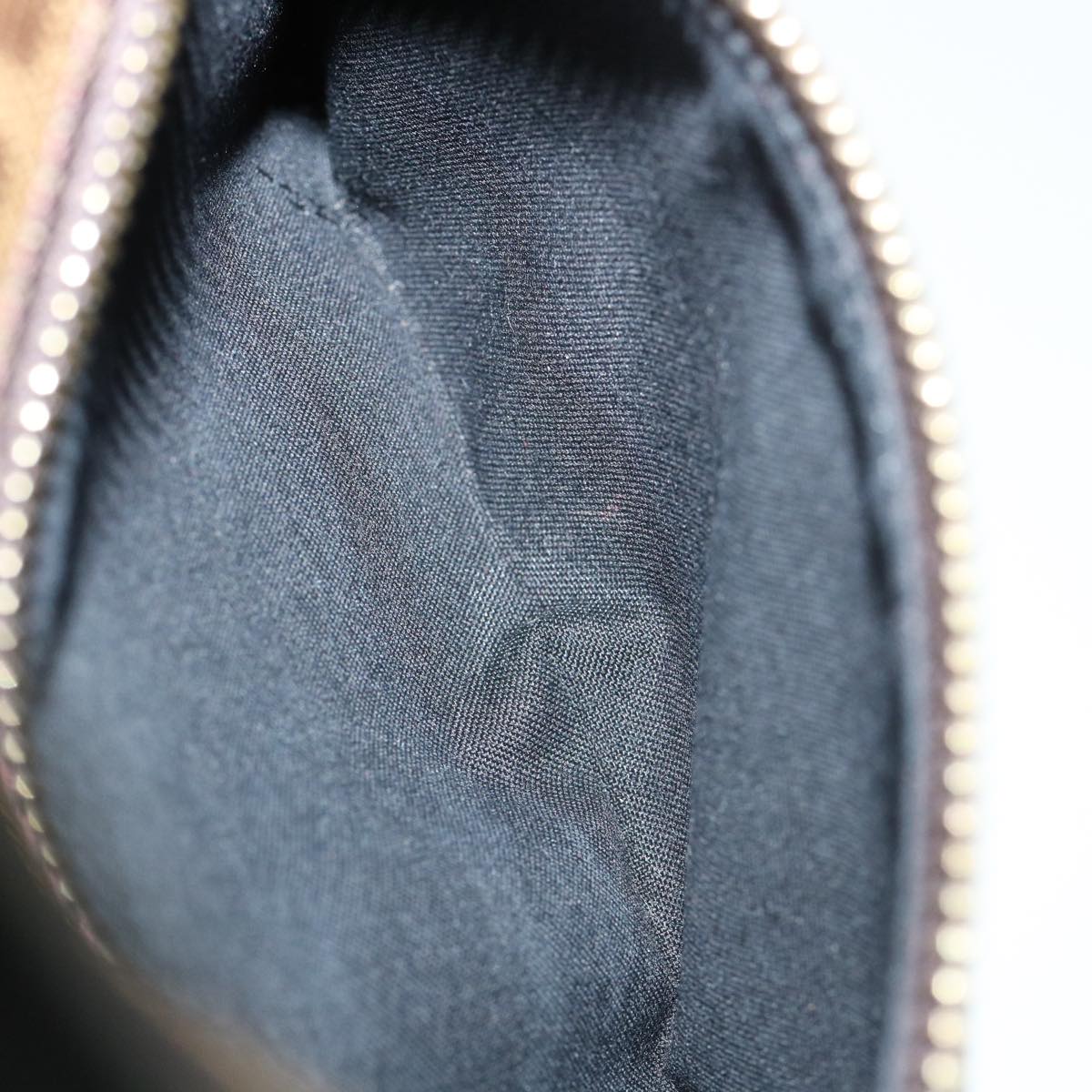 FENDI Zucca Canvas Backpack Coated Canvas Brown Black 8BZ038 32630A