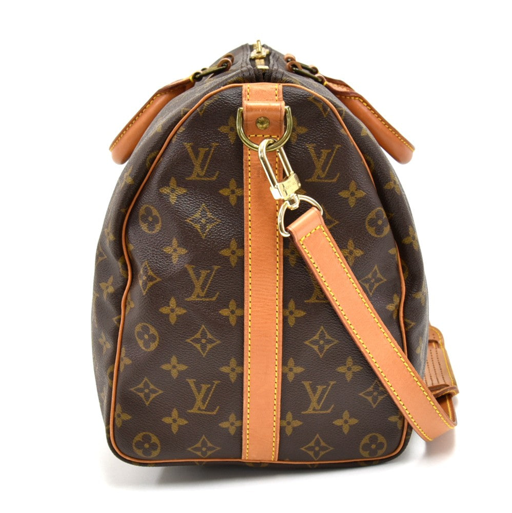 Louis Vuitto Keepall 45 Bandouliere Monogram Canvas Bag