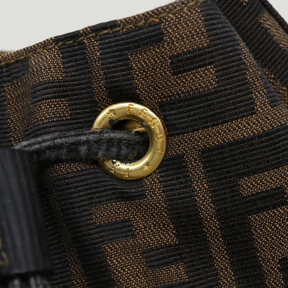 FENDI Zucca Canvas Backpack Brown 32905