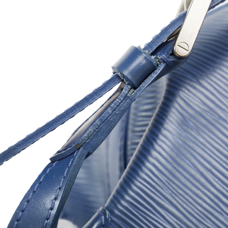Louis Vuitton Epi Shoulder Bag Leather Blue M58932