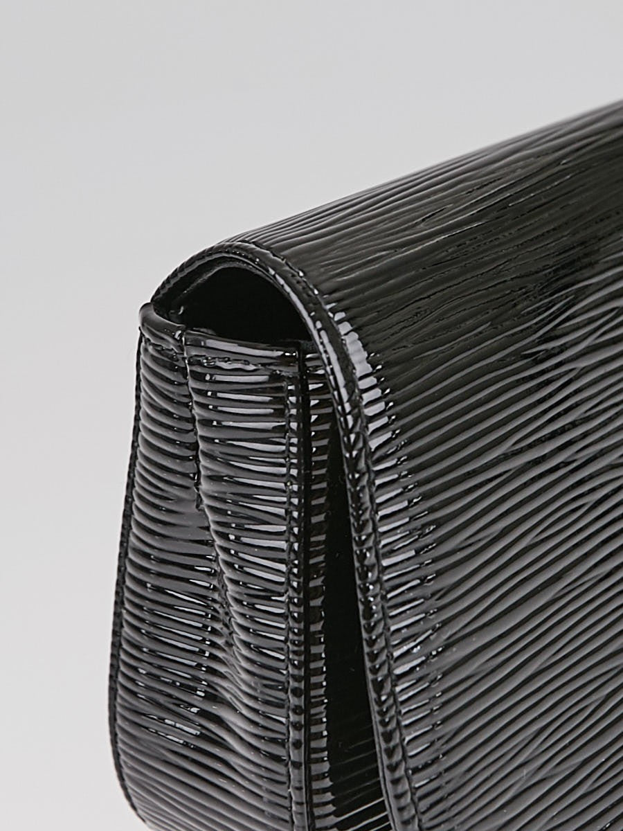 Louis Vuitton Sobe Black Electric EPI Leather Clutch