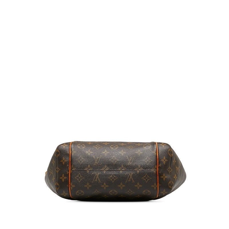 Louis Vuitton Monogram Handbag M56688 Brown PVC Leather  Louis Vuitton