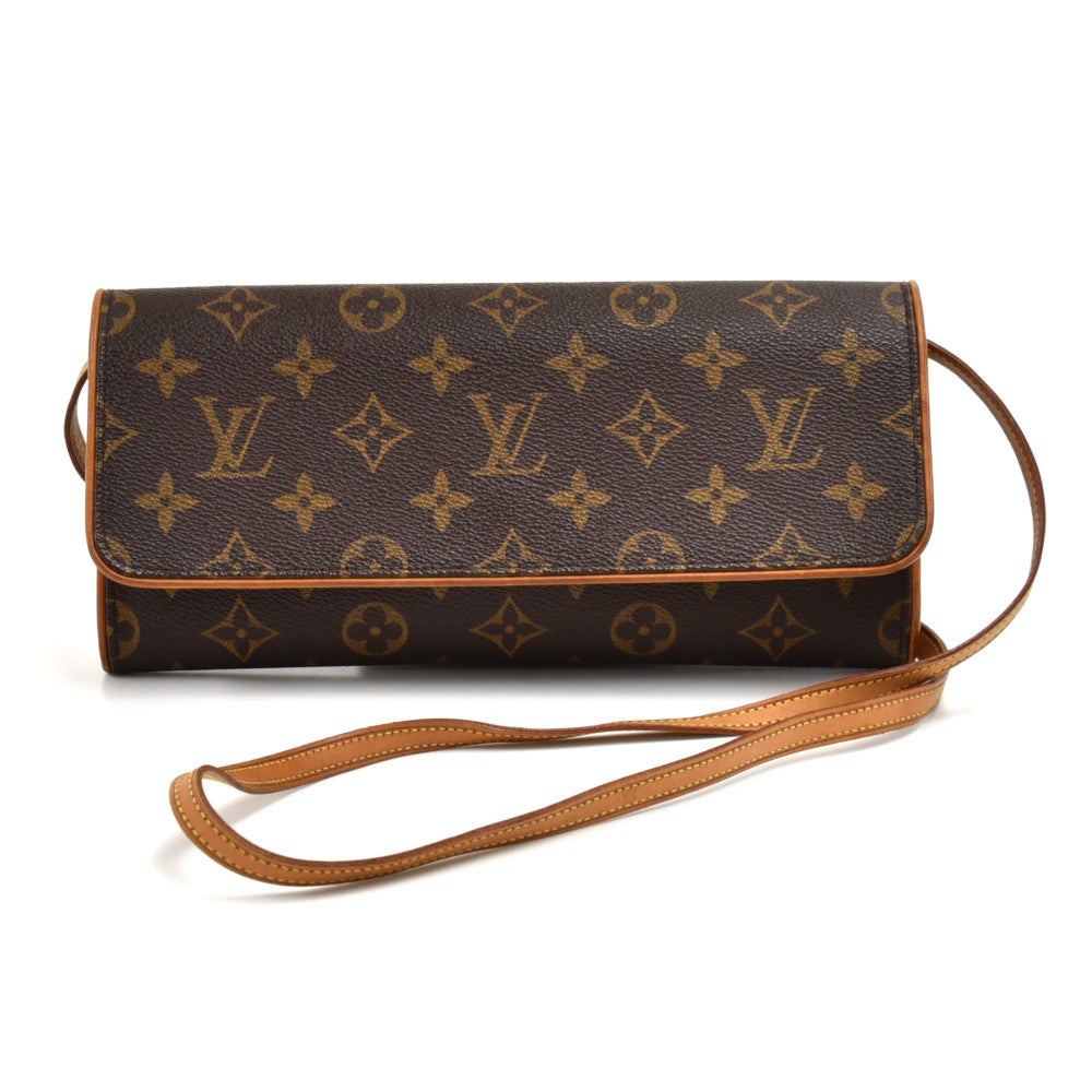 Louis Vuitto Pochette Twin GM Monogram Canvas Bag