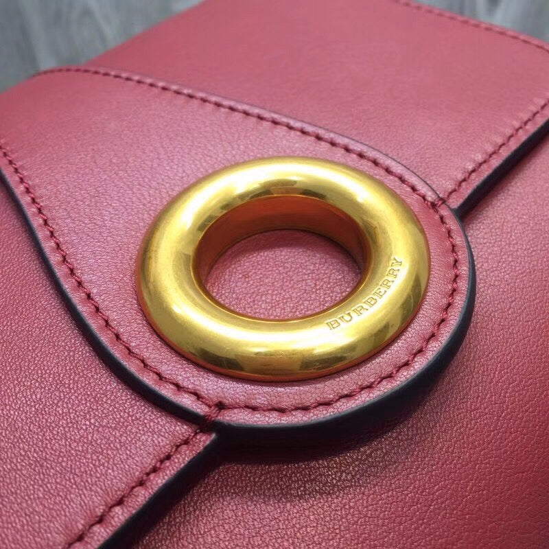 GLAMI Grommet Detail Crossbody Bag Dark Red For Women, Bags 7.1in/20cm