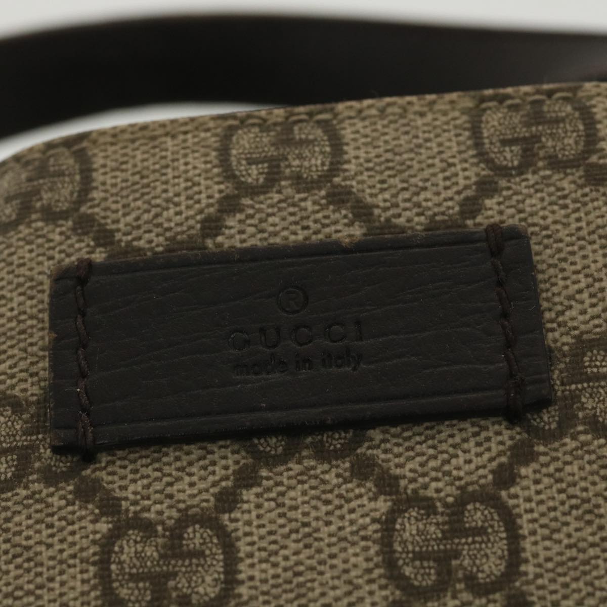 GUCCI GG Supreme Hand Bag Beige 33991