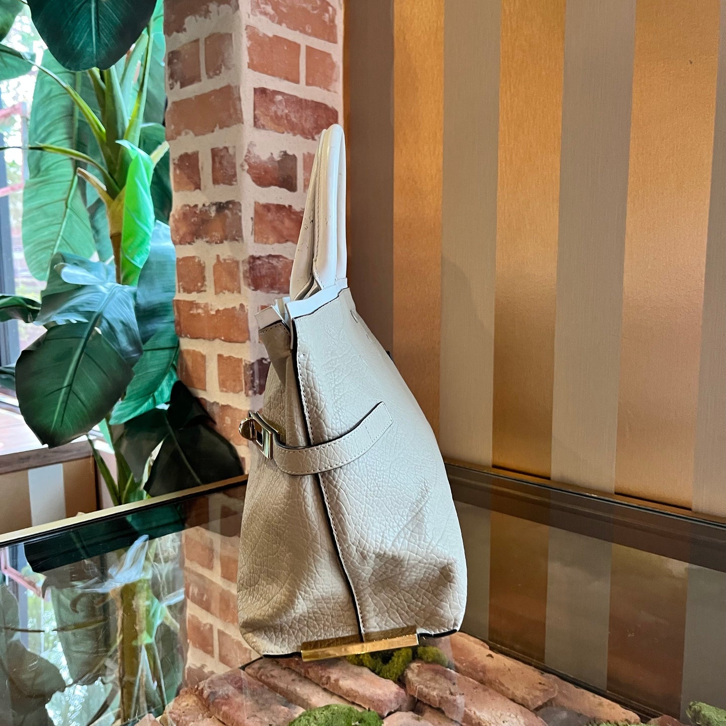 CHLOE Charlotte Leather Tote TS3994