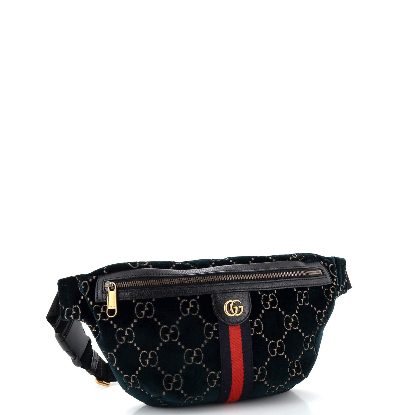 Ophidia Zip Belt Bag GG Velvet