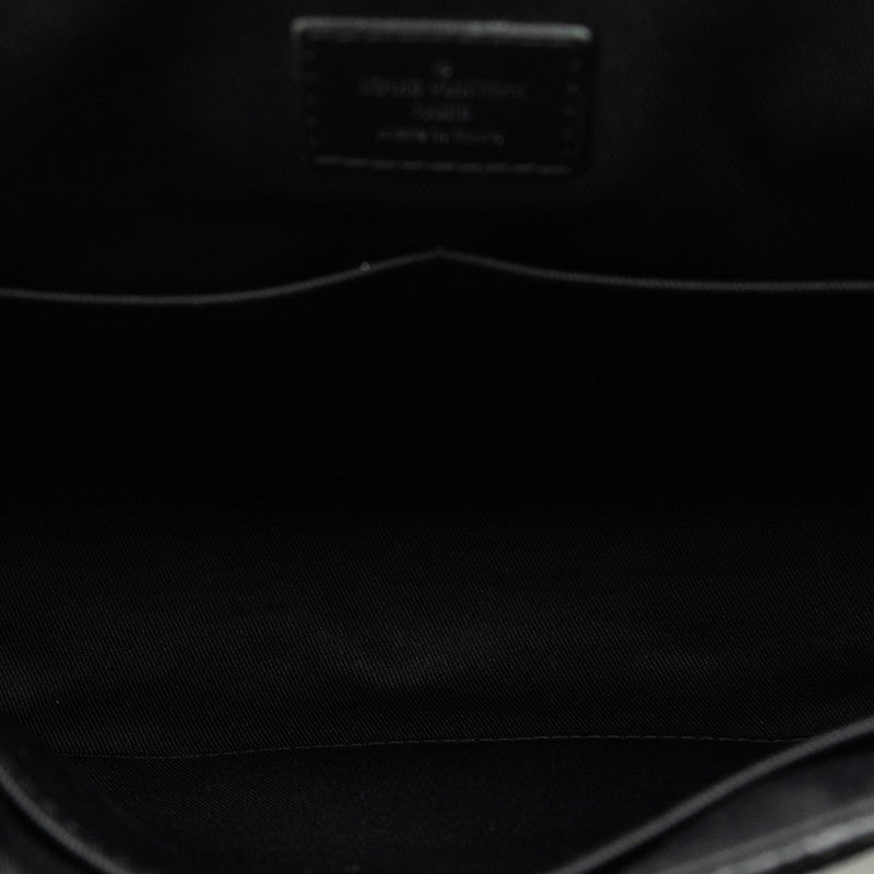 Louis Vuitton Monogram Eclipse District MM Shoulder Bag M45271 Black  Men's