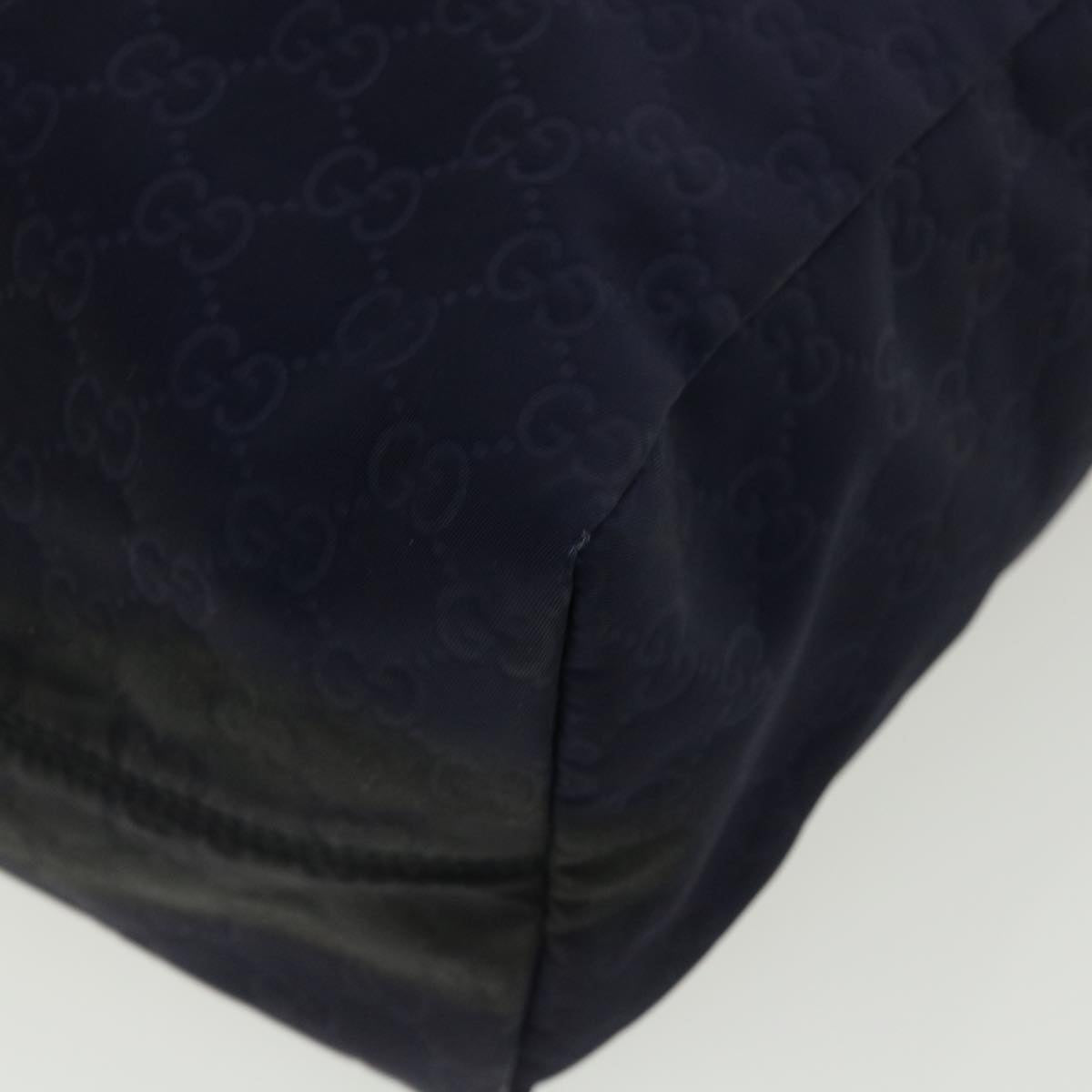 GUCCI GG Canvas Shoulder Bag Nylon Purple 282439 34062