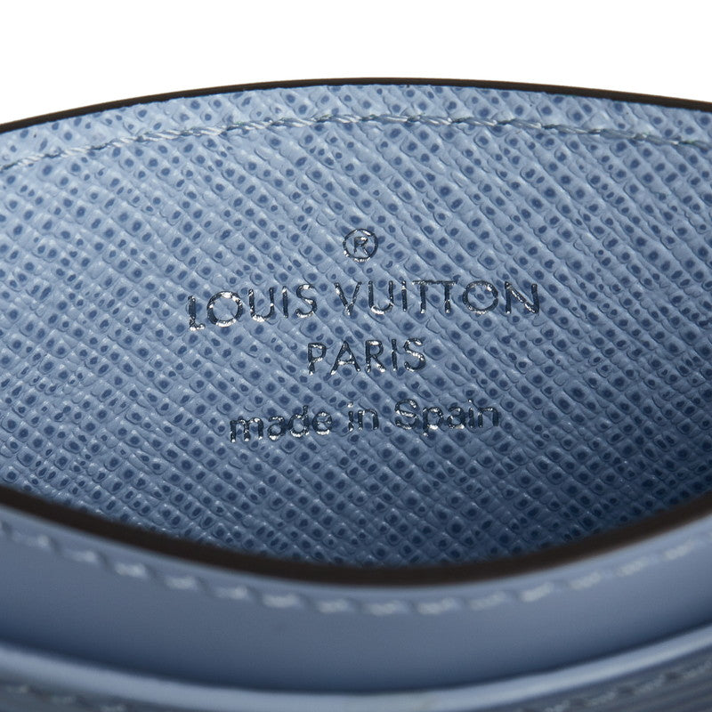 Louis Vuitton Epic Port Cult Sample Cardcase Passcase M81059 New Jersey Blue Leather Ladies Louis Vuitton