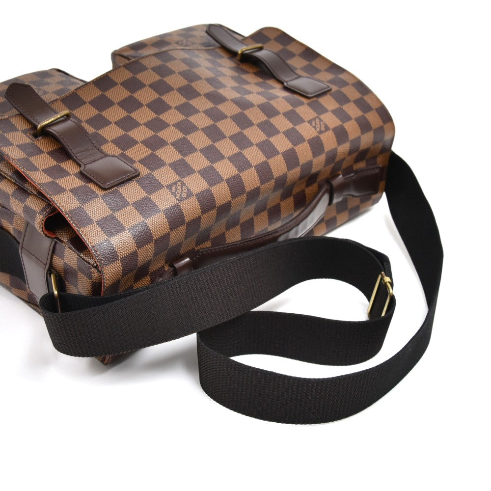 Louis Vuitto Broadway Damier Canvas Large Messenger Bag