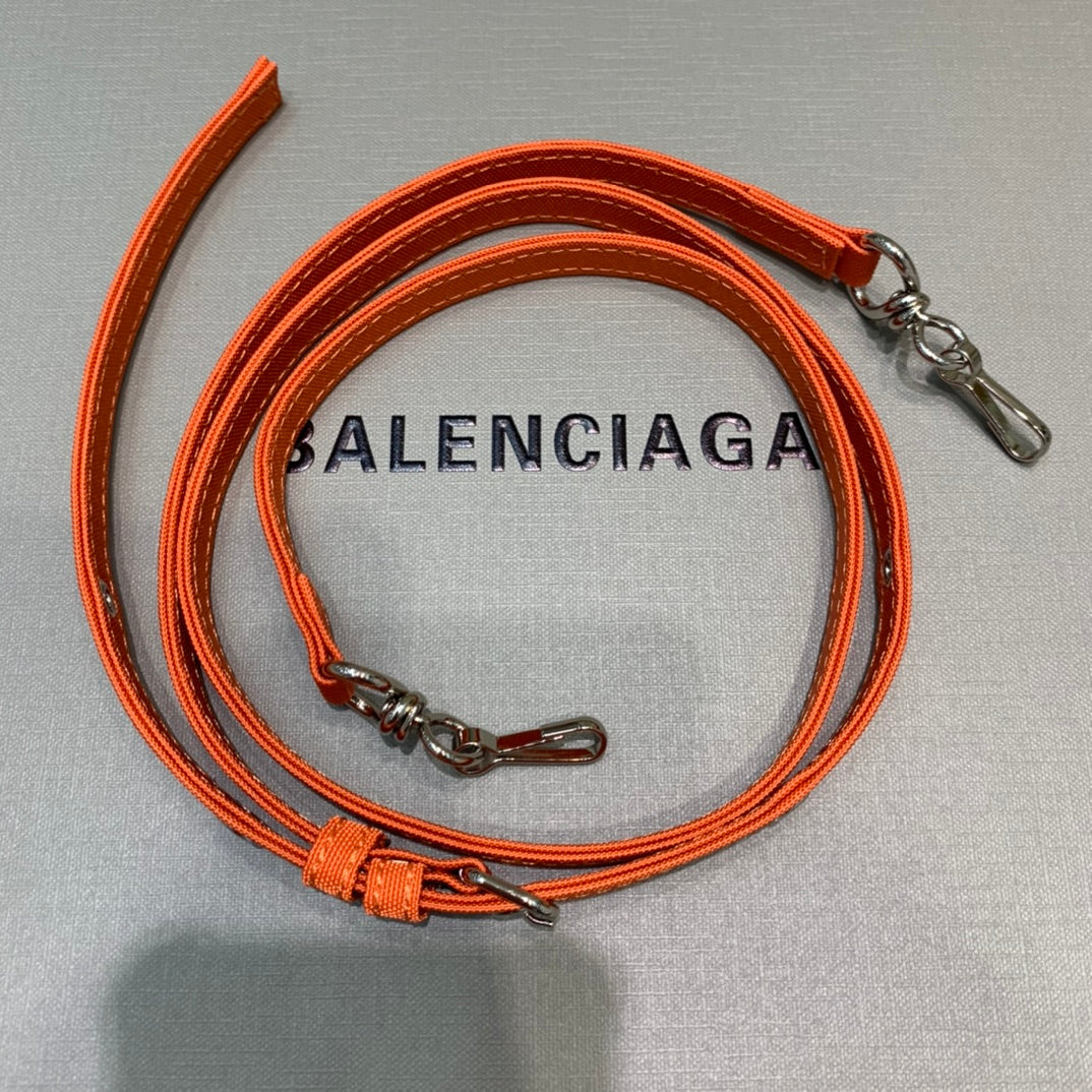 Balen Le Cagole MeGLAMIum Bucket Bag In Orange, For Women,  Bags 11.8in/30cm