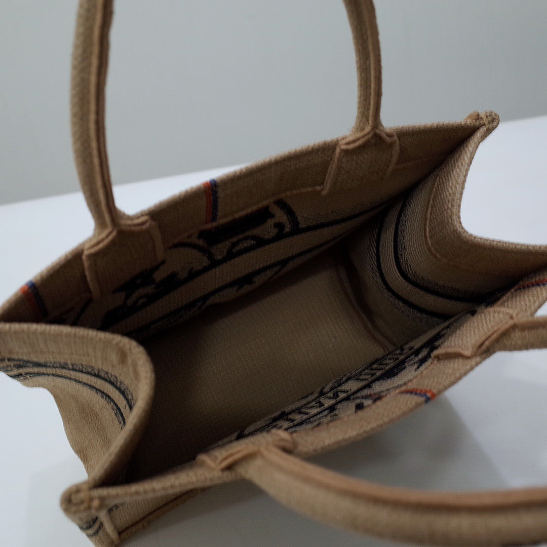 GLAMI Small Book Tote Brown, For Women, WomenÃ¢â‚¬â„¢s Handbags 26.5cm/10.5in CD M1265ZRUW_M918