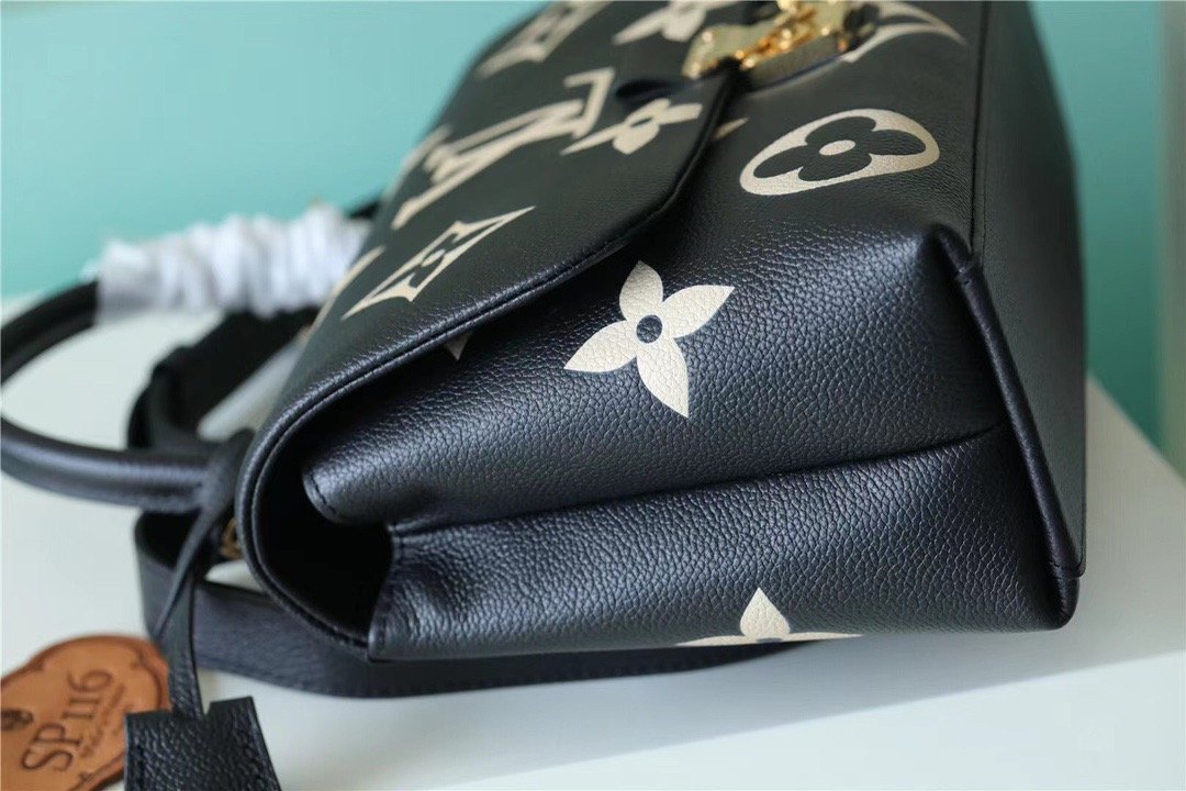 LV Madeleine MM Monogram Empreinte Black / Beige For Women,  Shoulder and Crossbody Bags 11.8in/30cm LVÃ‚Â 