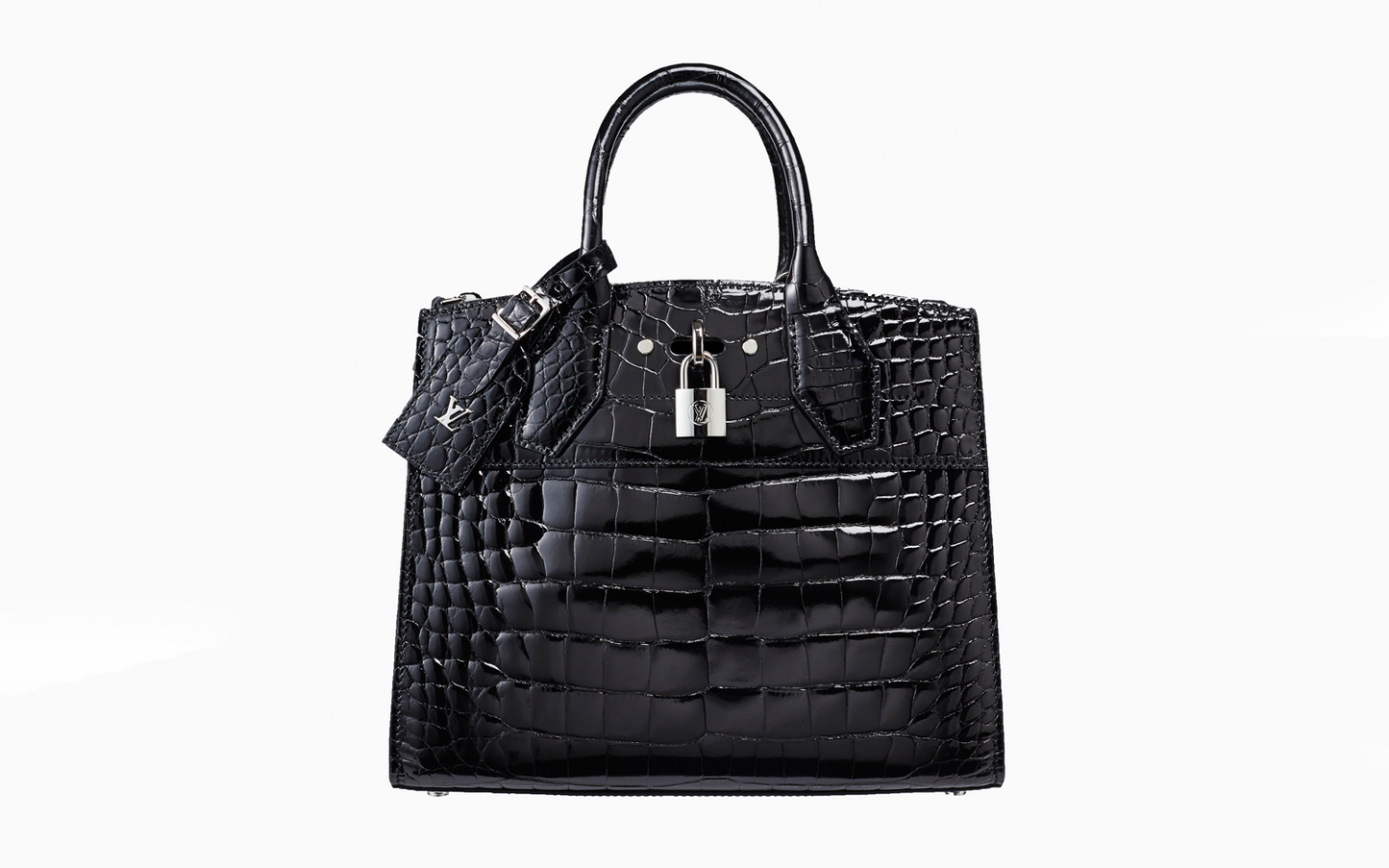 Louis Vuitton Python City Steamer -Black
