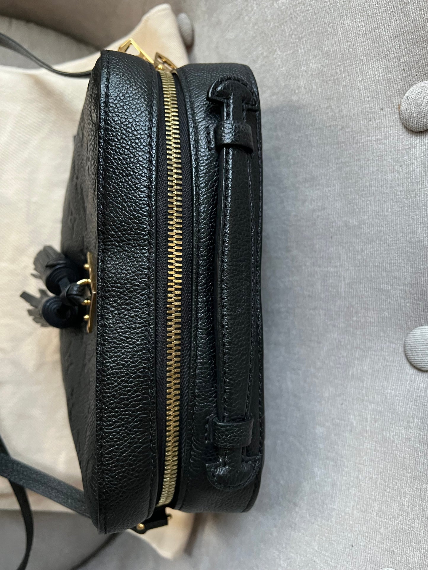 Louis Vuitton Saintonge Black Empreinte (RRP £1520)