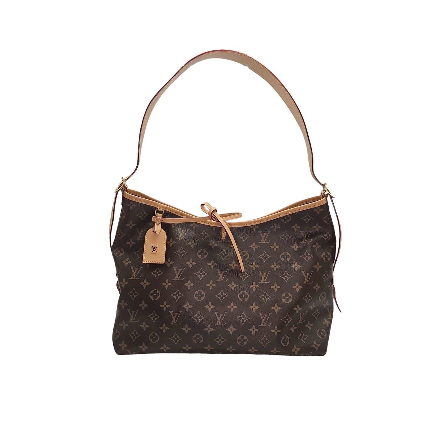 Louis Vuitton Monogram Canvas CarryAll MM Hobo