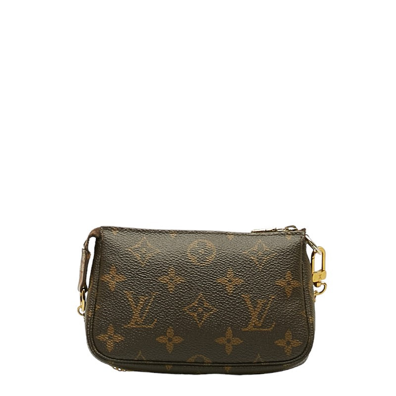 Louis Vuitton Monogram M58009  PVC/Leather Brown Ladies and Gentlemen