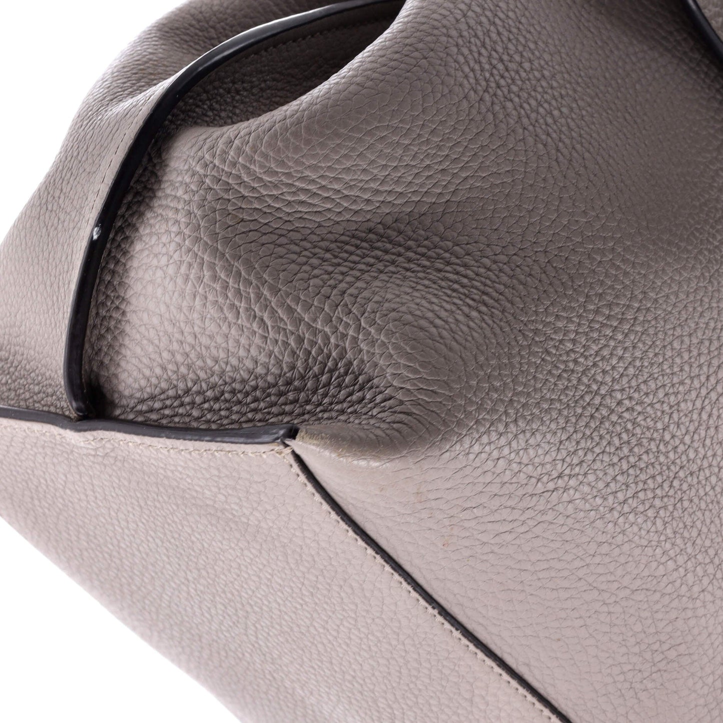 Bamboo Daily Top Handle Bag Leather Large