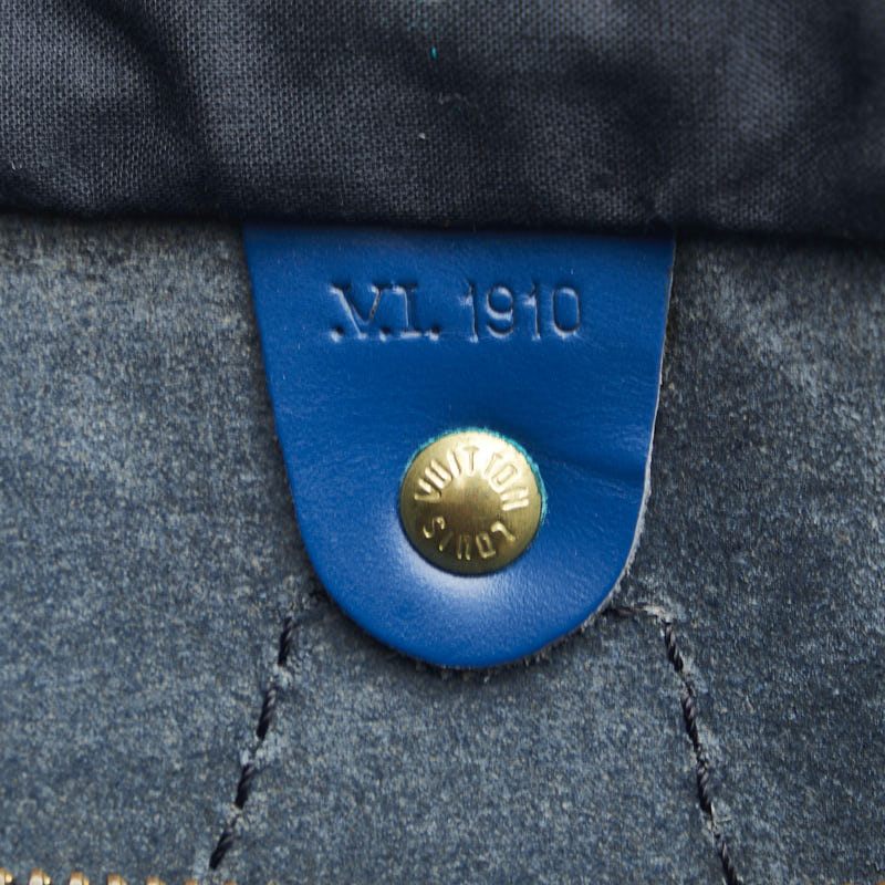 Louis Vuitton Louis Vuitton Epic M42995 Boston Bag Leather Tread Blue