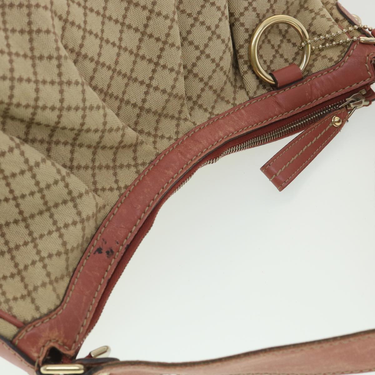 GUCCI Shoulder Bag Canvas Beige 232955 36404