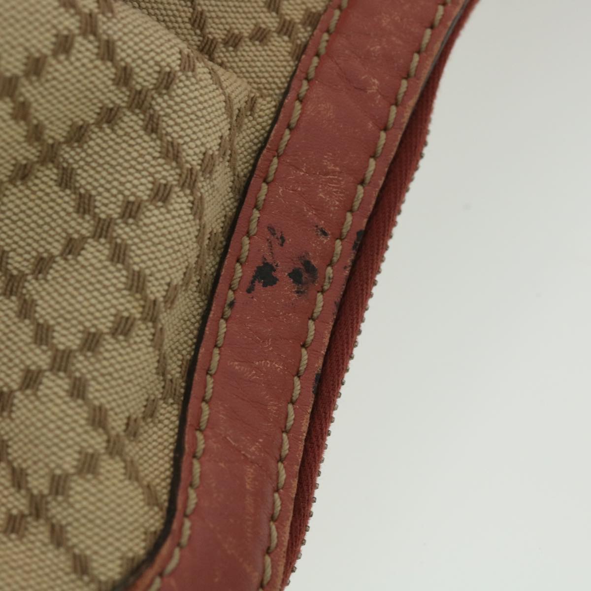 GUCCI Shoulder Bag Canvas Beige 232955 36404