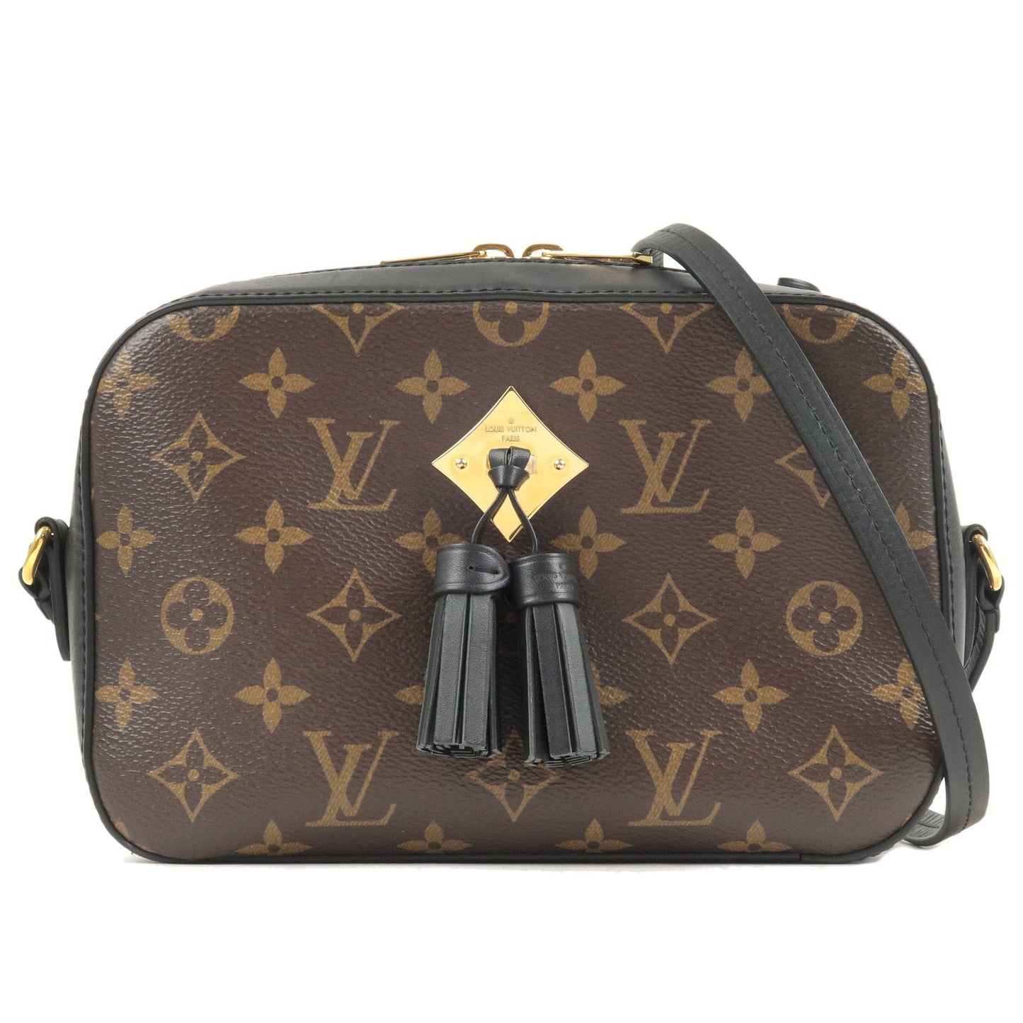 Louis Vuitton Monogram Saintonge Shoulder Bag Brown M43555