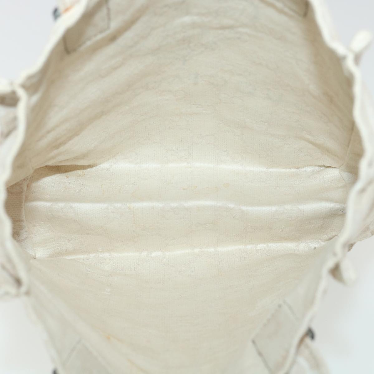 GUCCI GG Canvas Hand Bag Beige 283414 36445