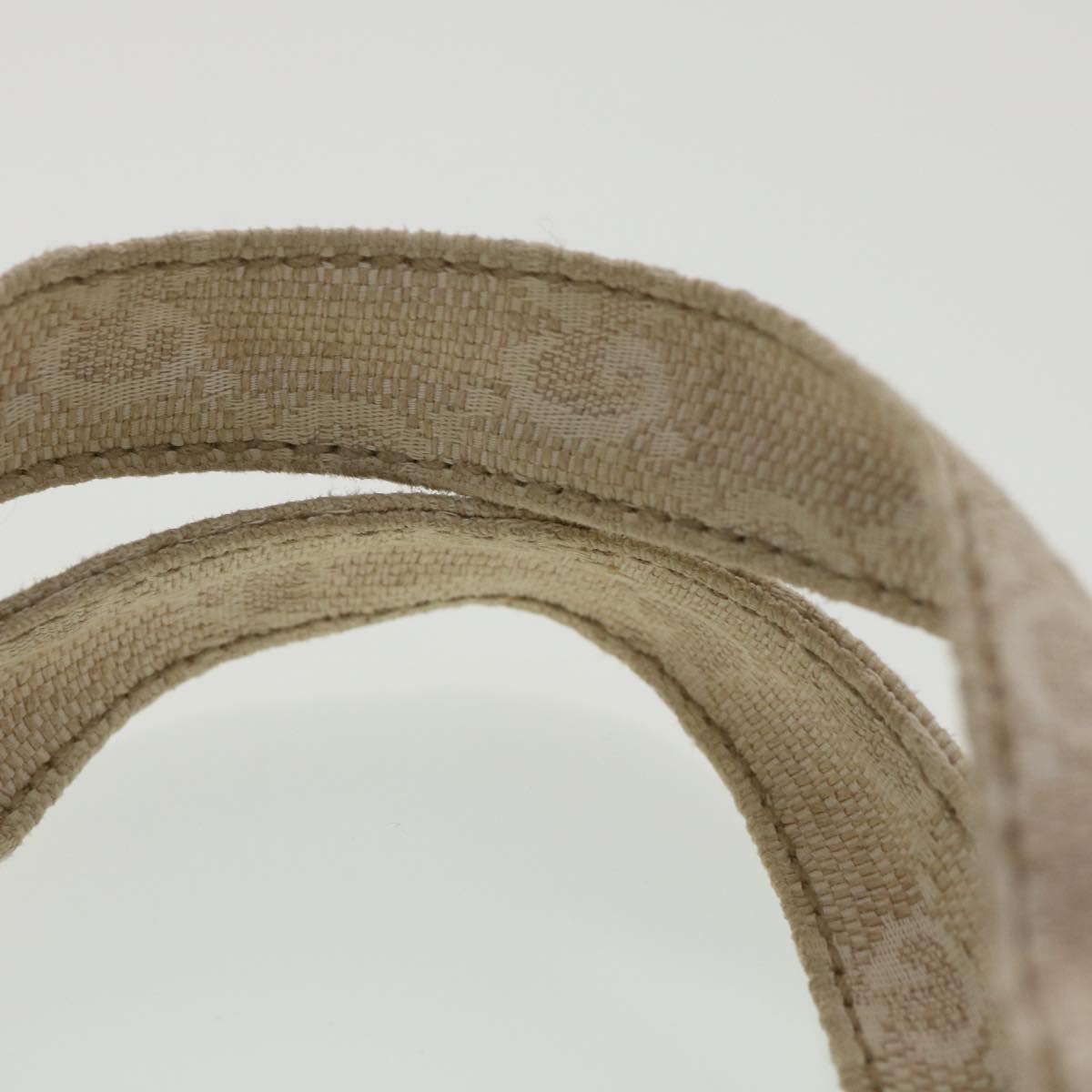 GUCCI GG Canvas Hand Bag Beige 283414 36445