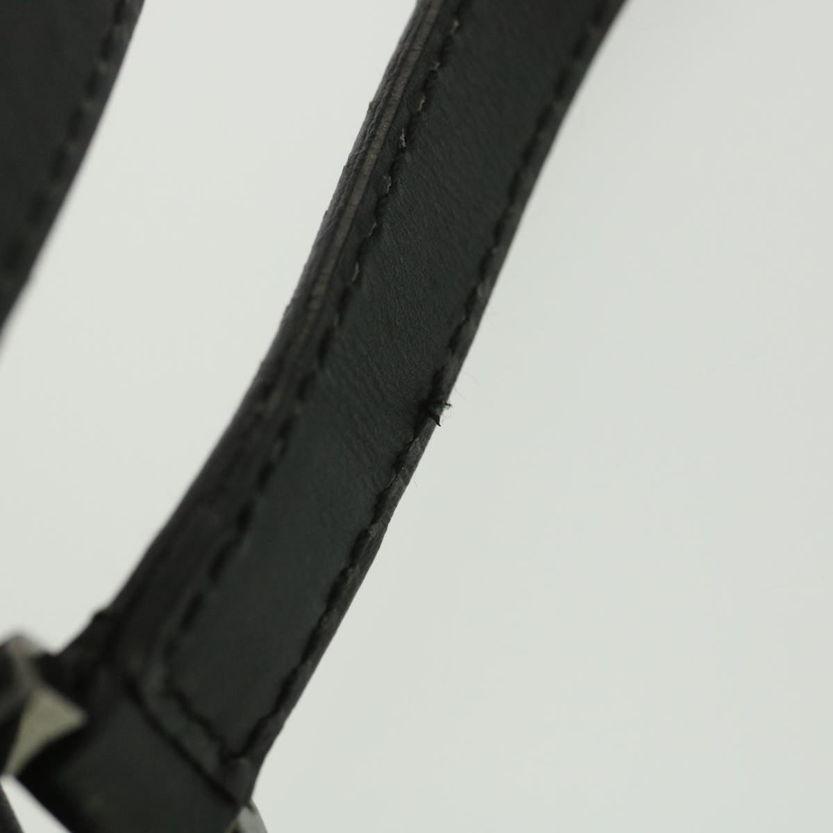 GUCCI GG Canvas Tote Bag Black 31244 36578