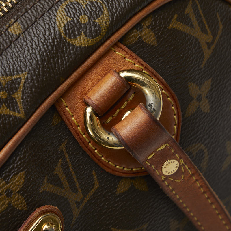 Louis Vuitton Monogram M95565 Handbag PVC/Leather Brown