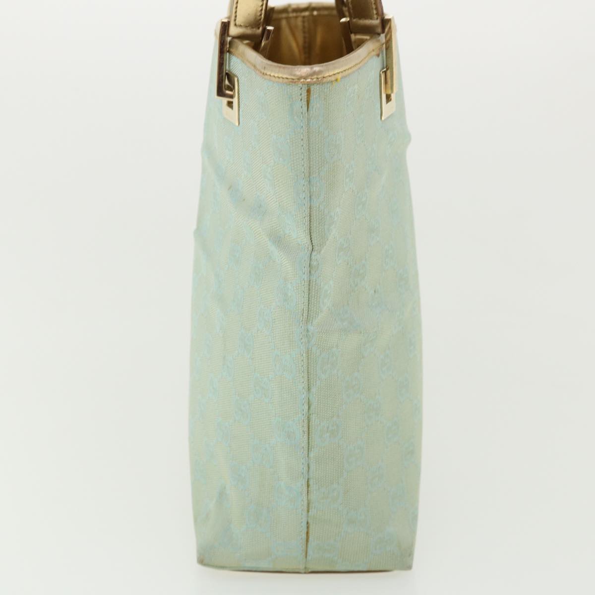 GUCCI GG Canvas Shoulder Bag Light Blue 0021099 36815