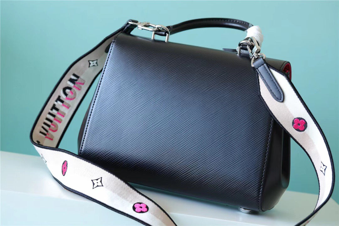 LV Cluny Mini Epi Black For Women,  Shoulder And Crossbody Bags 28cm/11in LVÃ‚Â 