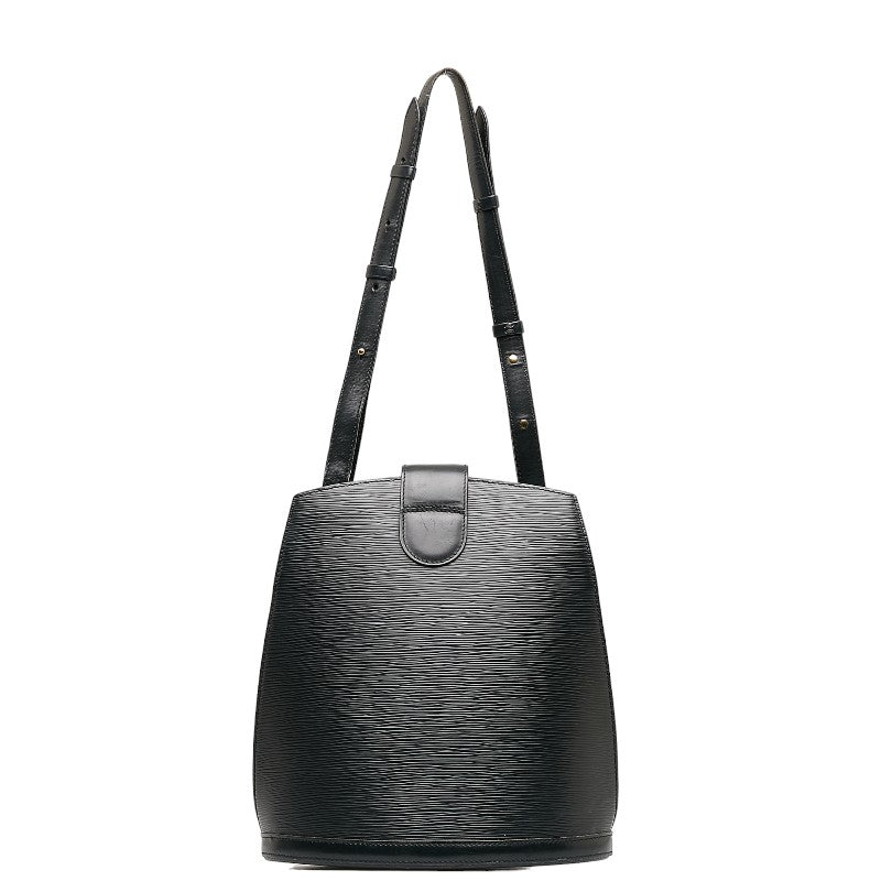 Louis Vuitton Epi Clooney Shoulder Bag M52252 Noir Black Leather  Louis Vuitton