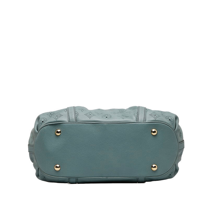 Louis Vuitton Monogram Machina Runner PM Handbag M93442 Blue Shell Pants Ladies LOUIS VUITTON