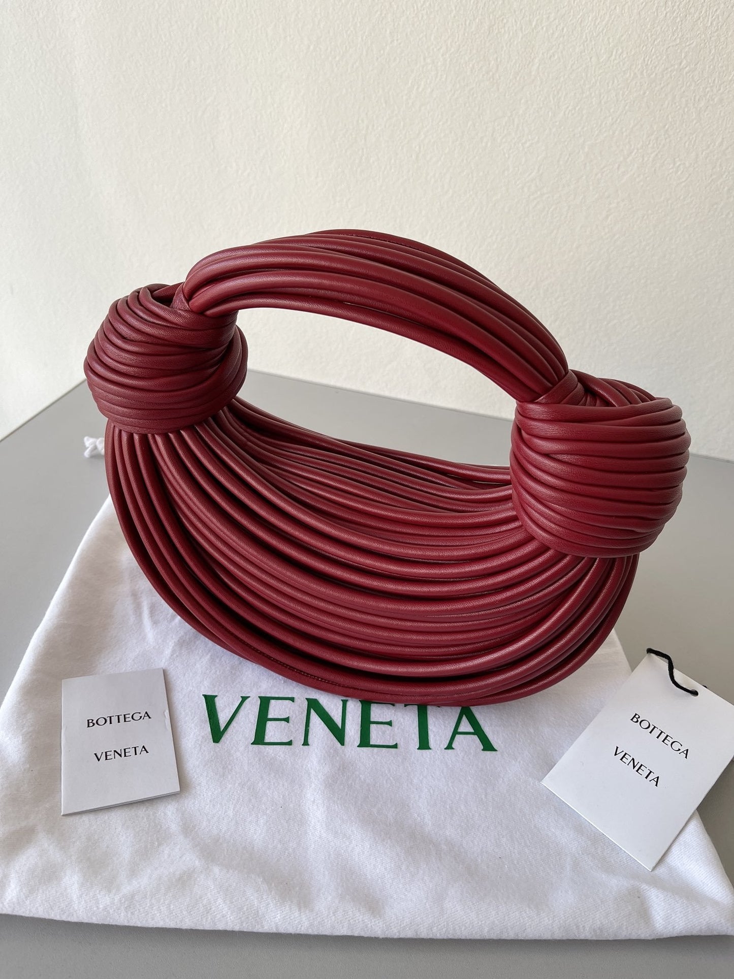 GLAMI Double Knot Red, For Women, Bags 9.8in/25cm