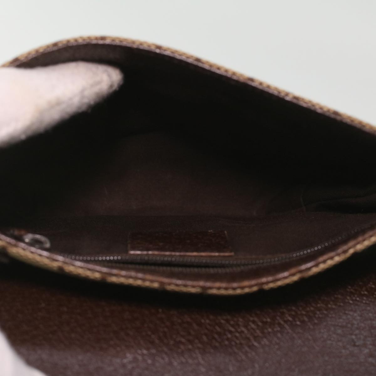GUCCI GG Canvas Waist Bag Beige 131236 37154