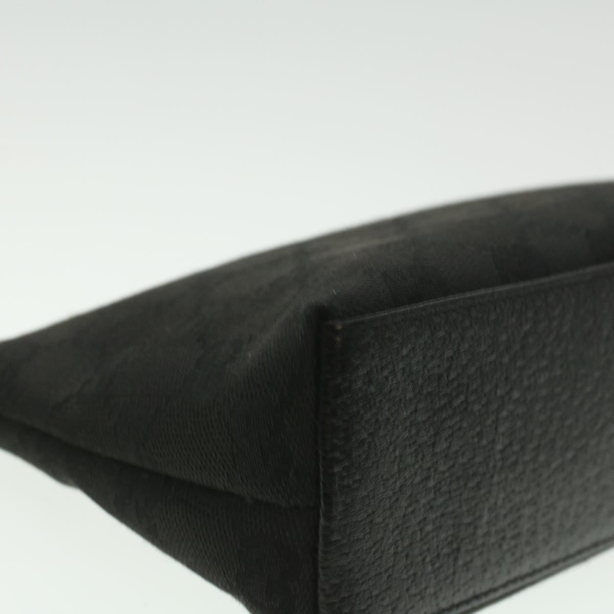 GUCCI GG Canvas Pouch Black 115238 37330