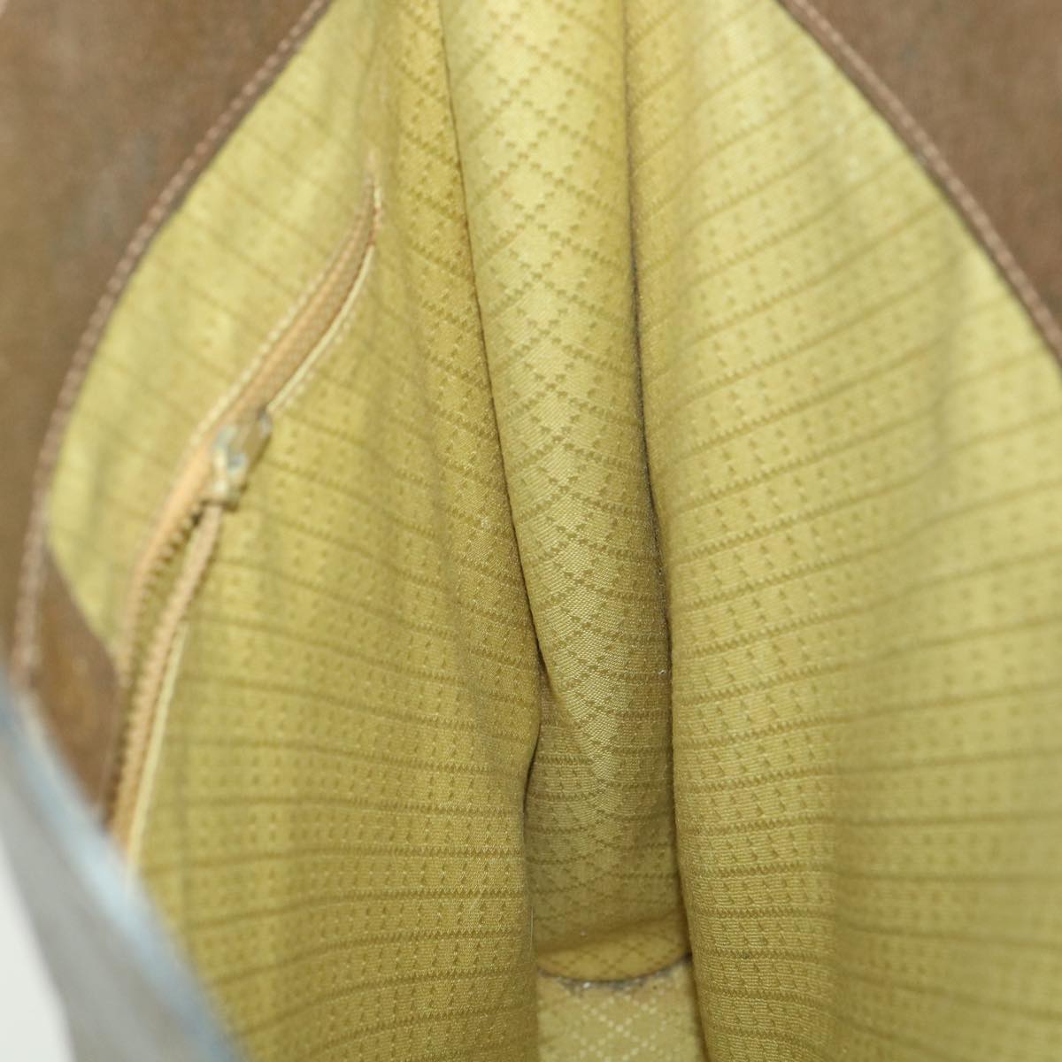 GUCCI GG Canvas Web Sherry Line Hand Bag PVC Leather Beige Red Green 37344