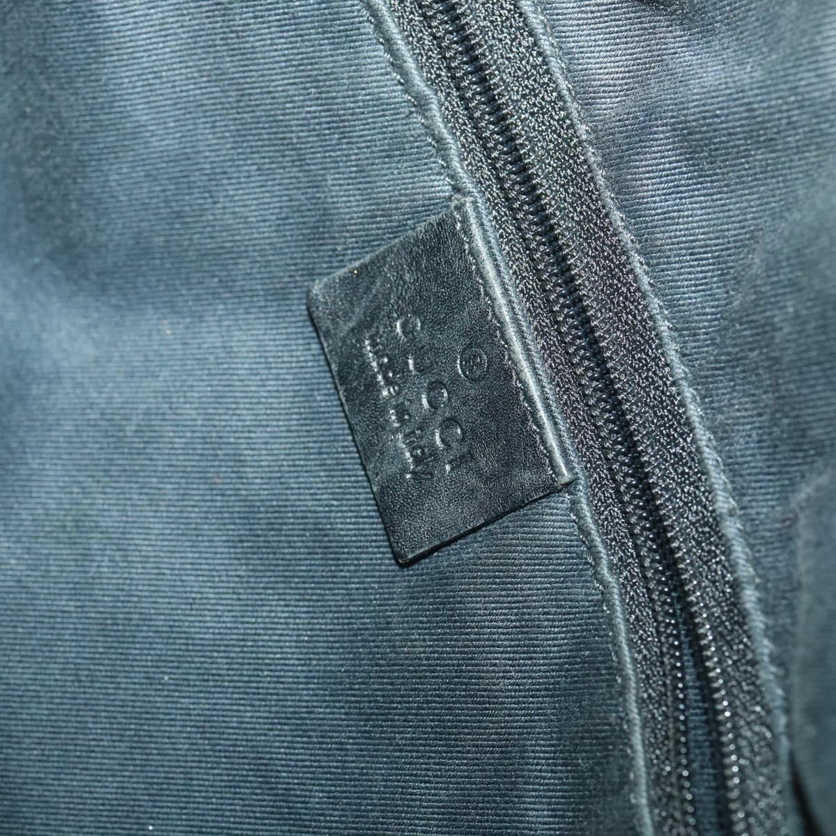 GUCCI GG Canvas Shoulder Bag Gray 101292 37374