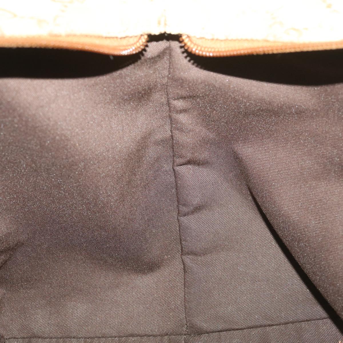 GUCCI Sherry Line GG Canvas Tote Bag Beige Pink Gold 131228 37407