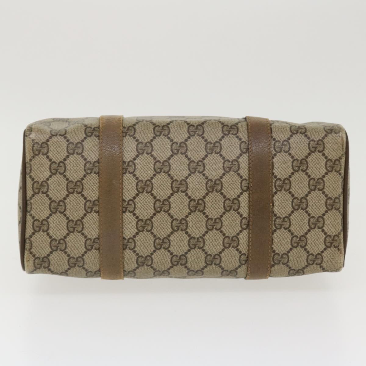 GUCCI GG Canvas Web Sherry Line Boston Bag Beige Red Green 40.02.006 37712