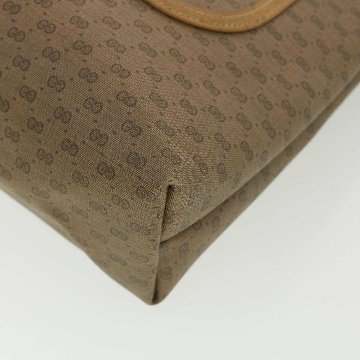 GUCCI Micro GG Canvas Web Sherry Line Shoulder Bag Beige Red 40.02. 37808