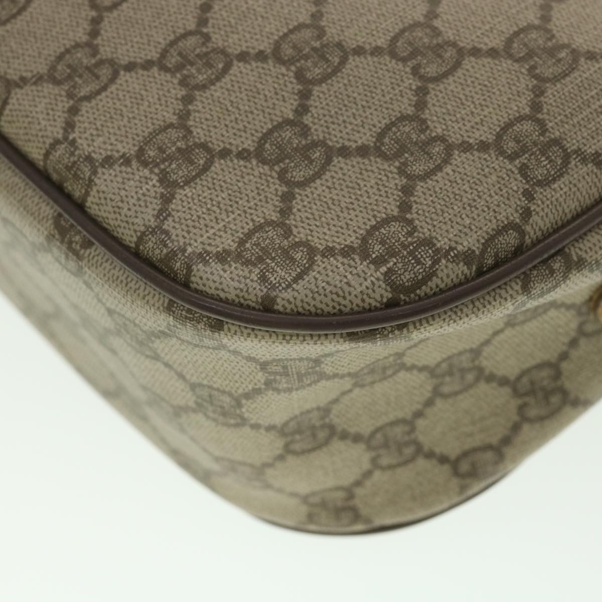 GUCCI GG Canvas Web Sherry Line Shoulder Bag Beige Red Green 38014