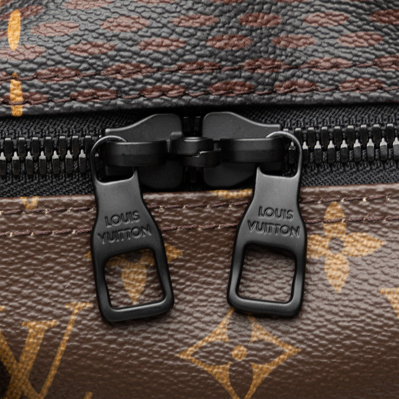 Louis Vuitton Giant Keepall Bandouliere 50 Boston Bag Shoulder Bag 2WAY N40360 Brown PVC Leather Men Louis Vuitton
