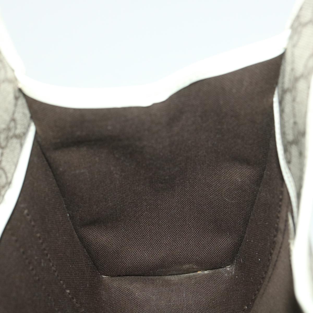 GUCCI GG Supreme Hand Bag PVC Leather Beige 203495 38280