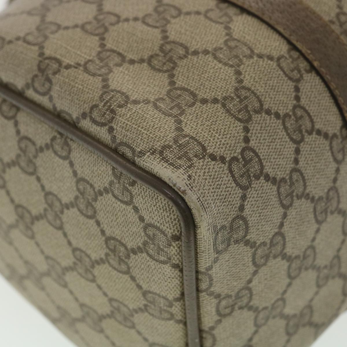 GUCCI GG Canvas Web Sherry Line Boston Bag Beige Red Green 40.02.007 38308