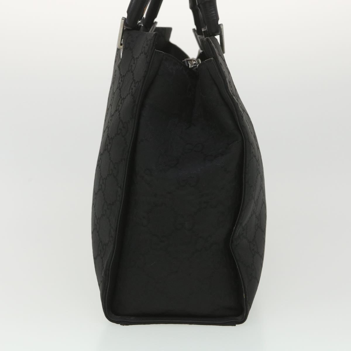 GUCCI GG Canvas Hand Bag Black 38354