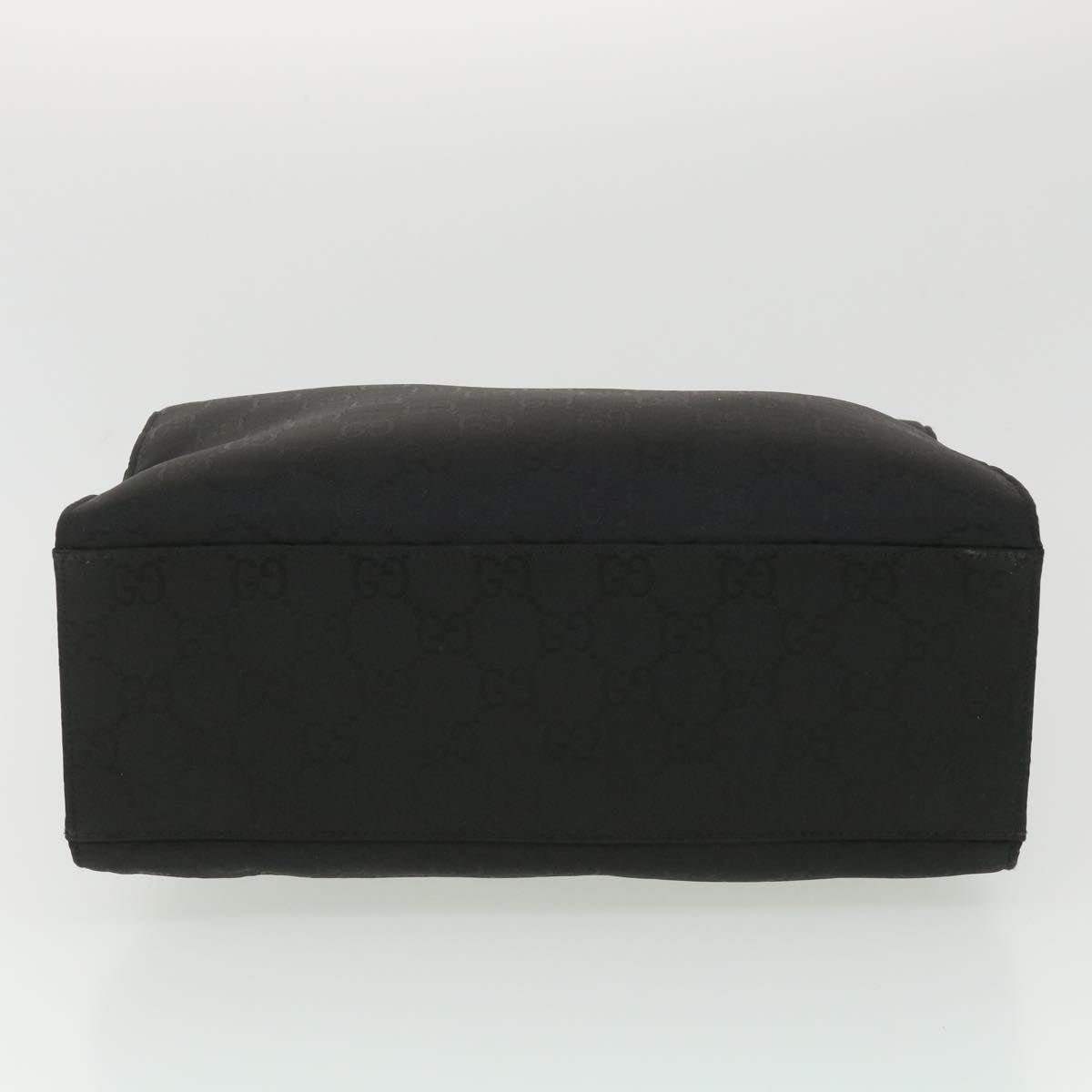 GUCCI GG Canvas Hand Bag Black 38354