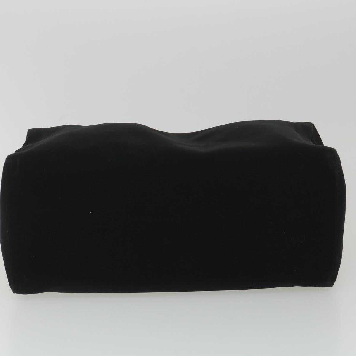 FENDI Mamma Baguette Shoulder Bag Nylon Black 38530